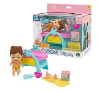 Cicciobello Amis Nursery Time Pipi - Playset des Amis pour Changer Leur Couche Confortablement, pour Les Enfants À partir de 3 Ans, Amc02000, Giochi Preziosi
