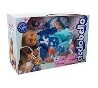 Cicciobello Bua, Poupée Interactive avec Accessoires, Jeux Enfants 2 Ans, Cicciobello avec Accessoires de Soins tels Que Thermomètre et Stéthoscope, Utilisez la Sucette pour la Faire Arrêter de