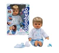 Cicciobello, Câlin Coucou, Poupon 42 cm, Corps Souple, des Câlins, des chatouilles et Joue à Coucou-Caché, 1 tétine et 1 Doudou, Jouet pour Enfants dès 2 Ans, CCB99