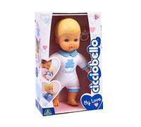 Cicciobello My Love La poupée Moelleuse adaptée aux Plus Petits avec Robe Blanche Haute 24, pour Enfants à partir de 2 Ans, Ccba6100, Jeux précieux