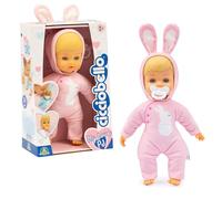 Cicciobello, Poupon 30 cm, avec Joli Pyjama avec Oreilles de Lapin, modèle Rose, Jouets pour Enfants à partir de 2 Ans, CCBE13