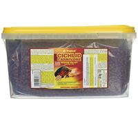 Cichlid Carnivore Medium Pellet 5L / 1,8kg - Nourriture rehaussant la Couleur pour cichlidés Carnivores de Taille Grande et Moyenne