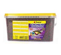 Cichlid Omnivore Small Pellet 5L / 1,8kg - pour Les cichlidés omnivores Jeunes et de Petite Taille