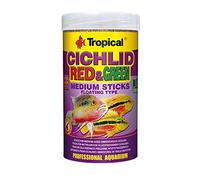 Cichlid Red&Green Medium Sticks 1000ml / 360g - Bâtonnets pour cichlidés omnivores de Taille Moyenne