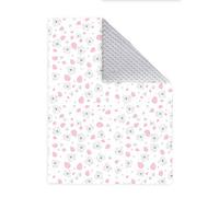 Cichowska for NeedSleep® Couverture douillette pour bébé - En coton Minky 75 x 100 cm - Cadeau de naissance pour fille - Fabriqué en UE