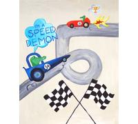Cici Art Factory Wall Art, I'm A Speed Demon, Small