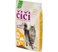 CiCi Komplett-Trockenfutter für Katzen, für Erwachsene und kastrierte Katzen, mit Geflügel, 10 kg