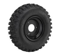 ciciglow 13x4.1-6 Pneu sans Chambre à Air avec Jante, Pneu à L'aspirateur à L'épreuve de L'explosion, Pneu de Tondeuse à Gazon pour VTT Quad