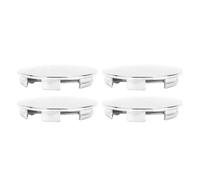 ciciglow 4 Pièces Capuchons de Centre de Roue, OD 68mm 2mm Couvercle de Moyeu Central de Jante, Pièces D'accessoires de Remplacement Universels de Voiture de Moyeu de Jante pour (Galvanoplastie)