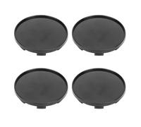ciciglow 4 Pièces Enjoliveurs de Centre de Roue de Voiture, Diamètre Extérieur 59 Mm et Diamètre Intérieur 51 Mm, Couvercle Enjoliveur Central de Jante en Plastique, Couvercle de Capuchon (Black)