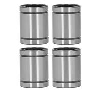 ciciglow 4pcs LM20UU Set de Stockage de Mouvement Linéaire - Matériau en Acier de Roulement Premium, Facile à Installer pour Différentes Applications Telles que L'imprimante 3D