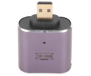 ciciglow Adaptateur HD Femelle vers Micro HD, Adaptateur HDMI Femelle vers Micro HDMI pour Ordinateurs Portables, Caméscopes, Appareils Photo, DSLR, Tablettes, Convertisseur avec Prise en