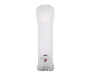 ciciglow Adaptateur Motion Plus pour Wii, Adaptateur de Capteur Motion Plus + étui, étui Adaptateur Motionplus, en Silicone Souple, Plug & Play, pour Télécommande Wii(Blanche)