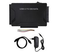ciciglow Adaptateur IDE USB3.0 vers SATA, Adaptateur IDE USB Câble de Disque Dur USB3.0 vers SATA HDD SSD Adaptateur Convertisseur Accessoires Informatiques(EU Plug)