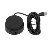 ciciglow Amplificateur de Casque, Carte Son Externe USB 2.0 96 KHz 24 Bits avec Surveillance du Microphone, pour la Plupart des écouteurs avec Prise Jack 3,5 Mm