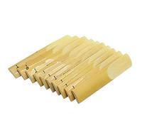ciciglow Anches de Saxophone en Bambou, 10 Pièces, Force 2.5, Accessoire Durable pour Musiciens Alto BE Sax