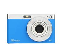 ciciglow Appareil Photo Numérique 4K pour Débutants et Adolescents, Caméra de Vlogging Zoom 16X avec écran HD IPS de 2,88 Pouces, Caméra Rétro Compacte 50 MP pour Vlogging de Voyage (Blue)