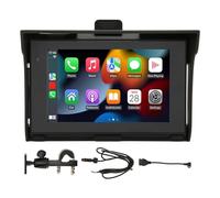 ciciglow Autoradio 5 Pouces pour Moto, écran Tactile HD IPS, Prise en Charge D'Android Auto, pour, Double Bluetooth, Mirror Link, Autoradio Lecteur MP5