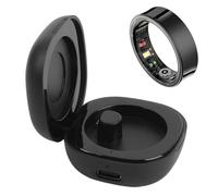 ciciglow Boîte Magnétique de Chargement de Bague Intelligente, Boîte de Chargement à Anneau de 200mAh, 1,7 X 1,7 X Compartiment de à Anneau Intelligent pour R02 R03 R06