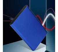 ciciglow Boîtier HDD/SSD brossé en Alliage D'aluminium de 2,5 Pouces avec Antichoc pour Disque Dur Mobile, Transmission USB2.0, Prend en Charge jusqu'à 2 to de capacité, pour Les Utilisateurs/Mac