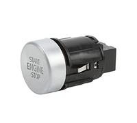 ciciglow Bouton de Démarrage et D'arrêt du Moteur, Plastique ABS de Fabrication Soignée, Mise à Niveau pour une Utilisation Automobile, 1 unité