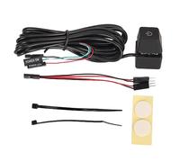 ciciglow Câble Adaptateur de Contrôle d'alimentation, Interrupteur d'alimentation pour Ordinateur de Bureau, Câble Adaptateur de Contrôle d'alimentation, Interrupteur Bleu, Bouton (Feu