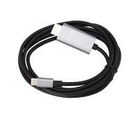 ciciglow Câble Adaptateur d'interface Multimédia de Type C vers HD, Câble UHD 4K 30 Hz de Type C vers HD qualité d'image HD Plug and Play pour Projecteurs pour Téléphones Portables