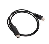 ciciglow Câble de Programmation USB, Câble de Fréquence D'écriture RJ45 PVC USB Câble de Programmation PC pour NX-700 NX-800 NX-900 NXR-710 KPG-46U