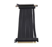 ciciglow Câble D'extension PCIe 5.0 X16, Carte Riser Haute Vitesse 128 Gbit/s pour RTX 4090 Ti avec rétrocompatibilité, pour PC AI Server Gaming ITX Refroidissement par Eau