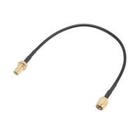 ciciglow Câble RG174 SMA Coax, SMA Mâle à Câble Coaxial Femelle 15 Cm à Faible Perte D'extension de L'antenne Coaxiale