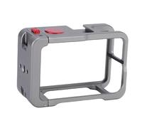 ciciglow Cage en Métal Adaptée à la Caméra Action 4 3 5 Pro, Boîtier en Aluminium, Cadre de Protection, Boîtier en Métal avec Support de Chaussure Froide