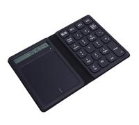 ciciglow Calculateur de pavé Numérique Bluetooth, 23 Touches Pliant Rechargeable Pliant Portable Clavier Numérique sans Fil, Clavier Numérique sans Fil avec étui en Cuir PU pour