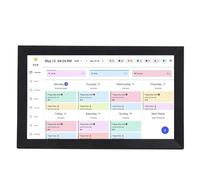 ciciglow Calendrier Numérique Intelligent avec Application 32 Go de Mémoire pour la Famille, Planificateur Mural WiFi 15,6 Pouces, Calendrier Numérique et Tableau des Tâches avec écran (Prise UE)