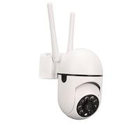 ciciglow Caméra de Sécurité Intérieure Intelligente, Caméra HD 1080p pour Chien 2,4 GHz avec Vision Nocturne, Détection de Mouvement D'appel Bidirectionnelle, Stockage sur Carte SD et Cloud(Prise UE)