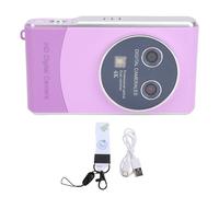 ciciglow Caméra Numérique 36MP 4K, 18x Zoom Focus Auto Focus 3 Pouces Capteur CMOS Anti-Shake CMO (Purple)