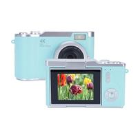 ciciglow Caméra Numérique, Caméras 48MP 18X pour Photographie avec écran de Revers de 2,4 Pouces, Appareil Photo 1080p vlog avec Flash (Green)