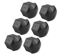 ciciglow Capuchons D'écrou de Roue de Voiture Durables de 19mm, 20 Pièces, Couvercles de Protection Robustes pour Roues Automobiles, Adaptés à la Plupart des Voitures (Gray)