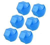 ciciglow Capuchons D'écrou de Roue de Voiture Durables de 19mm, 20 Pièces, Couvercles de Protection Robustes pour Roues Automobiles, Adaptés à la Plupart des Voitures (Blue)
