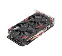ciciglow Carte Graphique de Jeu, 16 Cartes Graphiques PCI Express 3.0 RX 580 Prenant en Charge 8K 2 Ventilateurs de Refroidissement, Bonnes Performances pour PC