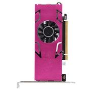 ciciglow Carte Graphique D'ordinateur, YESTON RX550-4G/128bit/GDDR5 Carte Graphique de Jeu HDR 4 écrans 1071/6000MHz 4K/2K/1080P 60Hz 4HDMI 10bit Profondeur de Couleur HDR Carte