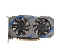 ciciglow Carte Graphique GTX1050Ti PCI E, 4 Go GDDR5 128 Bits PCI Express 2.0 16X pour Ordinateur de Bureau, Carte Graphique de Jeu, Double Ventilateur de Refroidissement, Prise en Charge