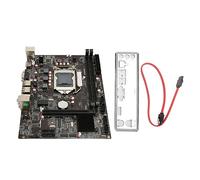 ciciglow Carte Mère de Bureau H55A2 LGA 1156, Double Canal DDR3 ATX, Prend en Core I7/i5/i3, Processeur Pentium, Alimentation Multiphasée, Sortie HD VGA, Matériau Durable