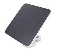ciciglow Chargeur de Panneau Solaire 12W, Panneau Solaire à Montage Réglable à 360 ° pour CAMéra d'alimentation pour Oiseaux pour CAM Stick Up, IP66 9,84ft Câble, Micro USB, Interface de