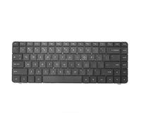 ciciglow Clavier de Remplacement avec Cadre, Clavier de Remplacement Durable et Pratique Compatible avec HSTNN-Q60C/Q50C/Q51C/Q61C/Q63C/G42/CQ42l Choix Idéal pour Le Remplacement(Le Noir)