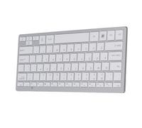 ciciglow Clavier sans Fil, 78 Touches, Clavier D'Ordinateur Ultra Fin 2,4 G, Clavier de Bureau sans Fil pour Ordinateur de Bureau, Appareil Mobile, Tablette
