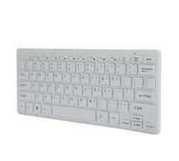 ciciglow Combo Clavier et Souris sans Fil pour Longue Durée de Vie de la Batterie sans Fil 2.4G, pour Windows/Android/iOS(Blanc)