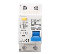 ciciglow Commutateur de Performance 1P + N AC 230V 16A Commutateur de Contrôle Flash pour la Décoration et la Technologie pour la Maison