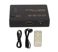 ciciglow Commutateur HDMI, 4K à 60 Hz Répartiteur HDMI 3 en 1 Sortie Commutateur HDMI Prise en HDR HDCP2.2 pour Harmony, pour One X, pour Pro, 4K, Projecteur
