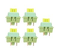 ciciglow Commutateurs de Clavier Mécaniques, 45pcs Clavier Mécanique Silencieux rétro-éclairé Série Fruits Commutateurs de Clavier Bricolage pour Personnaliser Les Claviers (Lime Paragraph Muet)