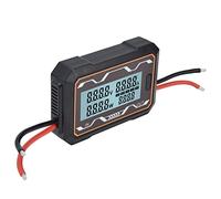 ciciglow Compteur D'énergie CC 0-60V Compteur D'énergie Numérique Compteur D'énergie Solaire Multifonctionnel Grand écran Rétro-éclairé(100A)